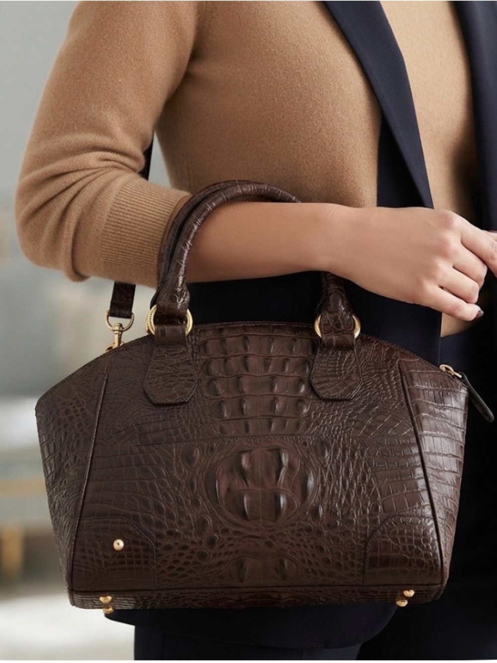 NWT -Brahmin Tyler satchel - Picture 6 of 7